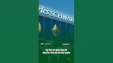 Các Ông Lớn Ngân Hàng Mỹ Đang Âm Thầm Mở Cửa Cho Crypto!