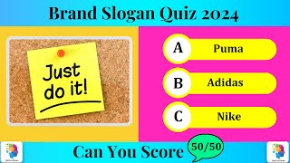 Guess the Brand by Tagline P-2 |Tagline of Famous Brands |Slogans Quiz by QuizzoRama 79 views 1 month ago 8 minutes, 49 seconds
