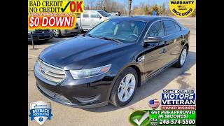 Ford Taurus SE Sedan -We finance Everyone as low as $0 Down! Call/Text 248-574-5500