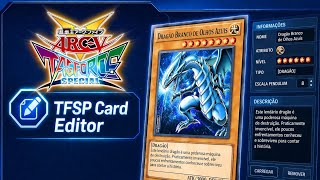 Editor de Cartas Para O Tag Force Special | Modifique Quaisquer Cartas Do Jogo