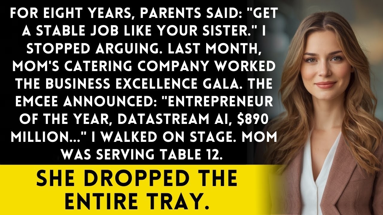 Parents Called My Startup  A Waste  For 8 Years  Mom Dropped Her Tray When She Saw Who Won The Aw