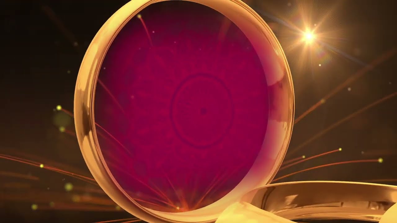 Ring Ceremony invitation greenscreen background, filmora invitation