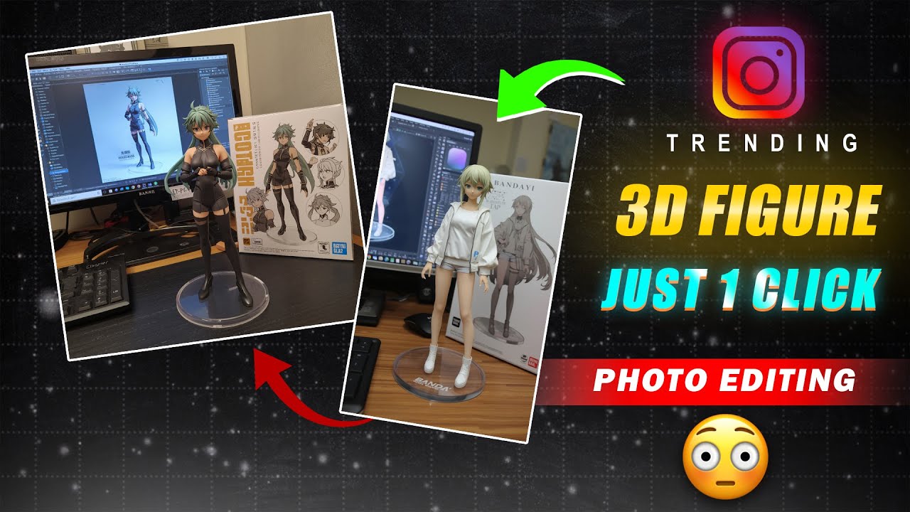 Trending Instagram Viral 3D Figurine Photo | Google Gemini AI Photo ...