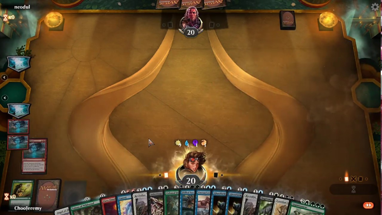 MTGA Play Anything Draft Insane turn 1