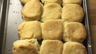 OLD SCHOOL BUTTERMILK BISCUITS