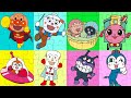 アンパンマンパズルで遊ぼう🌈超人気者大集合🌈おもちゃ アニメ 知育 幼児 赤ちゃん向け 幼児向け 教育 パズル