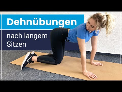 Dehnübungen nach langem Sitzen ➡️ Nimm Dir diese 10 Minuten gegen Verspannungen