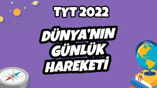 Dünya’nın Günlük (Eksen) Hareketi Ve Sonuçları | TYT Coğrafya 2022 #hedefekoş