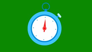Green screen stopwatch। Green screen animation stopwatch। green screen Timer effects।VFX stopwatch
