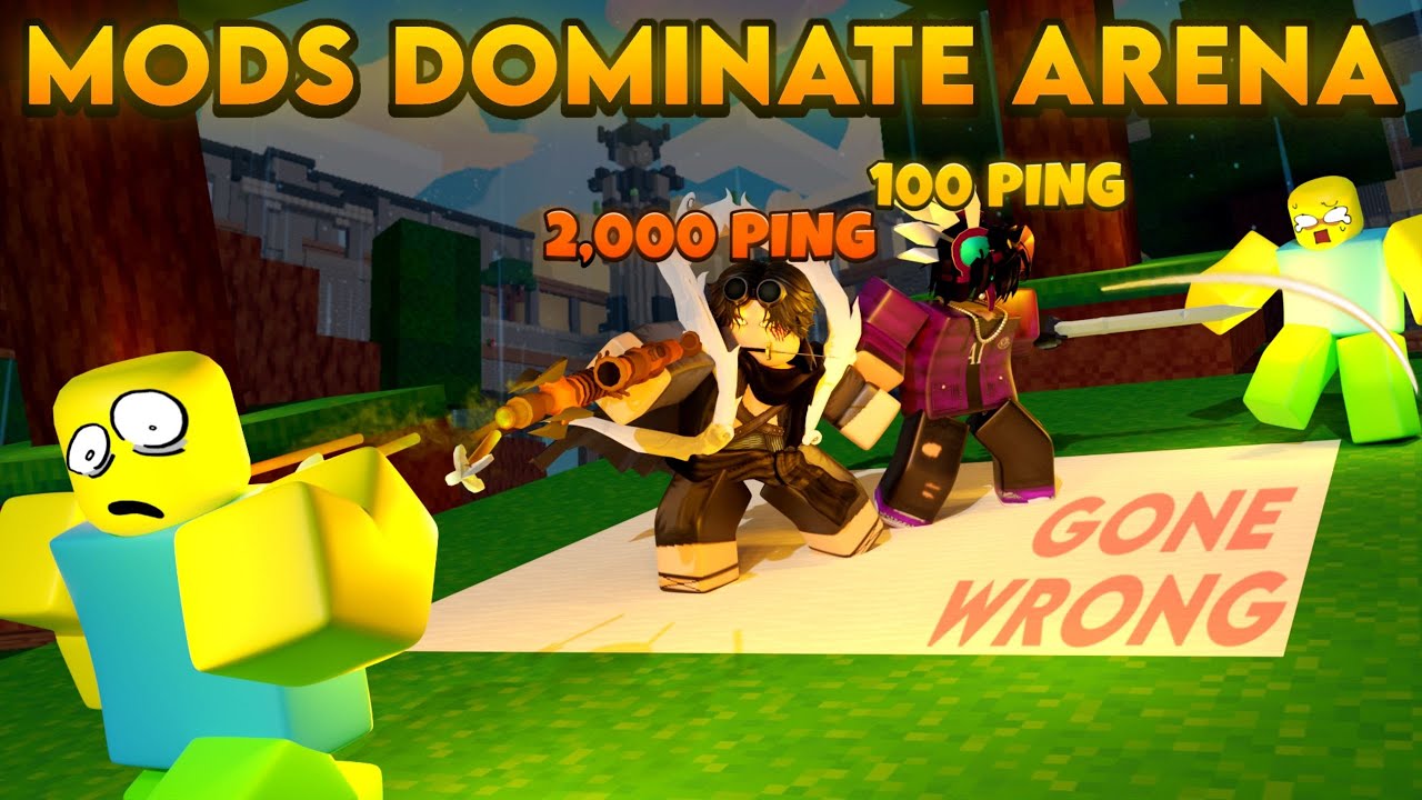 MODS DOMINATE ARENA DUELS (Roblox BedWars)