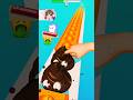 POP RUN 3D !! pop run 3d satisfied game !! #poprun3d #fyp #vfx #jcb #golden #game #shorts