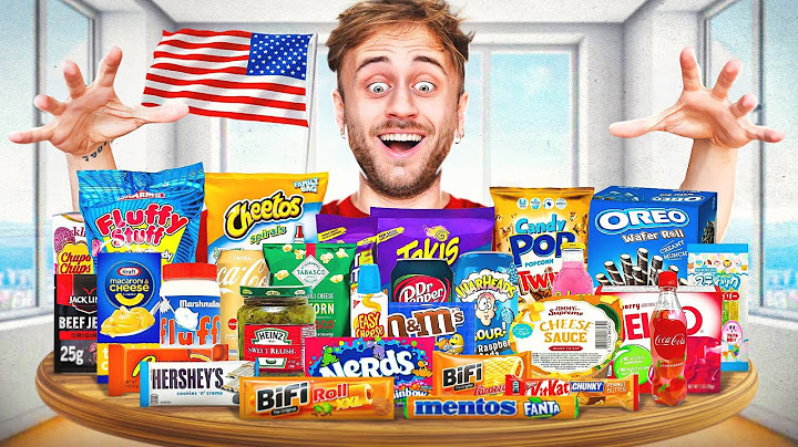 Je teste 30 SNACKS AMÉRICAINS 😨 (ça tourne mal mdr)