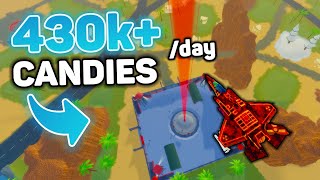FASTEST WAY TO FARM CANDY CANES AFK! | Military Tycoon screenshot 1