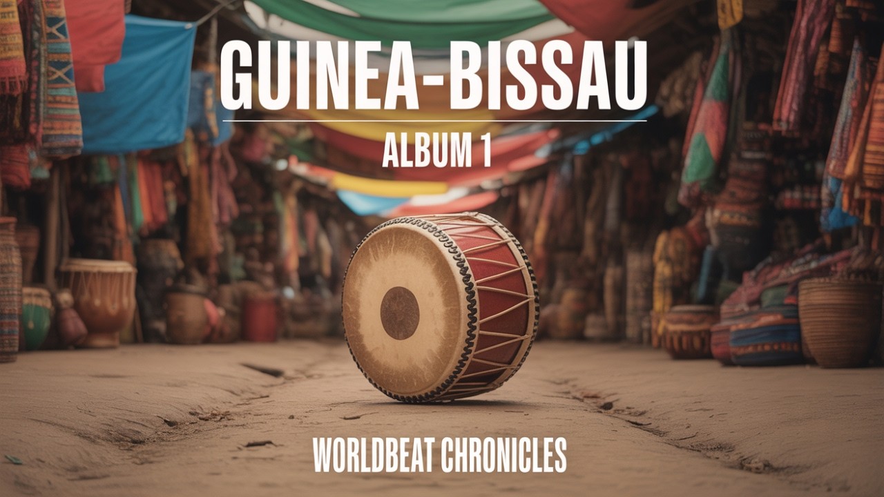 Traditional African drums Guinea-Bissau music full collection