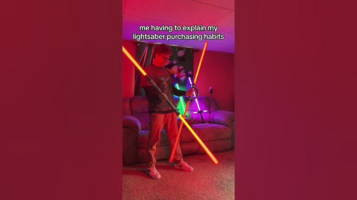 Explaining my expensive Lightsaber purchasing habits..