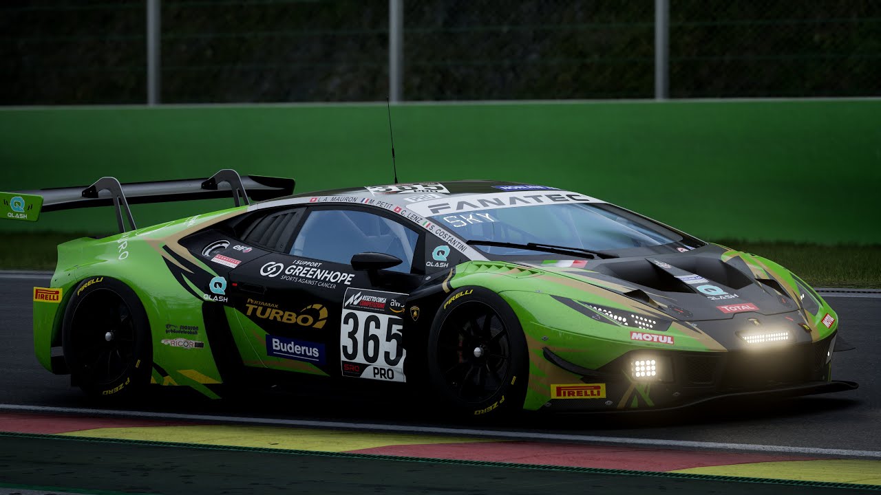 Sky194: GREAT FUN! / ACC US Comp Server Multiplayer@ SPA / Huracan EVO GT3 / W SETUP & LINK / 4k@60