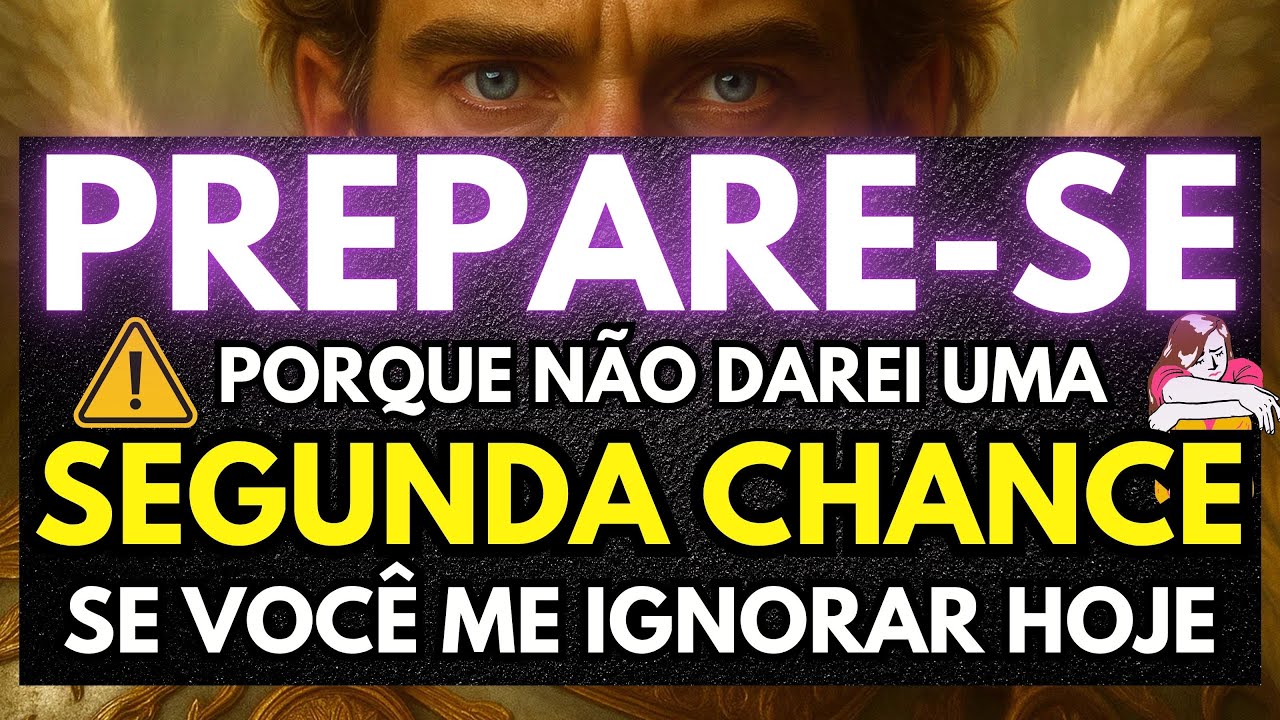 DEUS DIZ: FILHO, EU DISSE QUE O SEU DIA CHEGARIA... ABRA ISTO AINDA HOJE!