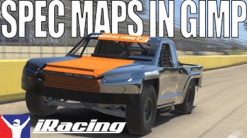 Using GIMP to Create SPEC maps in 2022 for iRacing Paints