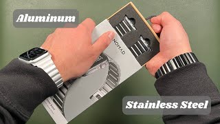 Nomad Steel/Aluminum Bands  The Best Bands for Apple Watches 2023