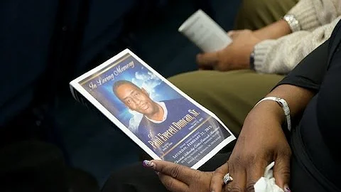 Omega Psi Phi Fraternity / Service For Brother Pau...