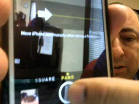 iPhone 6 tutorial - Taking a panoramic photo