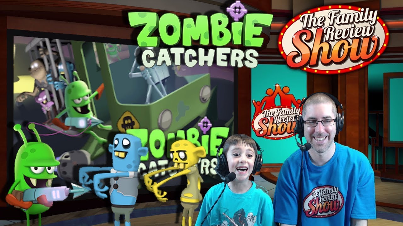 مراجعة لعبة Game Review ZOMBIE catchers 