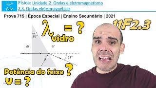 Resolução do ex. 6 do exame nacional FQA 2021 Época especial | Exercício de exame | 11F2.3