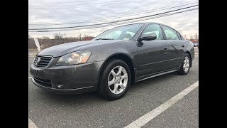 2006 Nissan Altima Indepth Walk-Around and Start Up 2006 Nissan Altima Walk Around