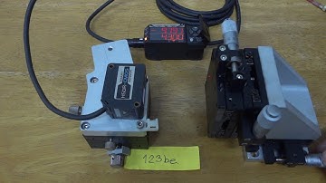 Test OMRON HSDR-CMOS ZX2-LD50 laser displacement sensor +  ZX2-LDA11