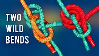 Two Wild Bends. Asymmetric. Rare. Rope-tested.   #knot #loop #diy #rope #knotting #camping #tourism