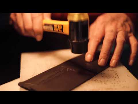 Gruchani-ს ხელნაკეთი საფულე handmade leather wallet in georgia