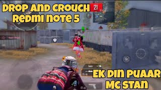 HOW TO CROUCH AND DROP IN BGMI | REDMI NOTE 5 @KingAnBru