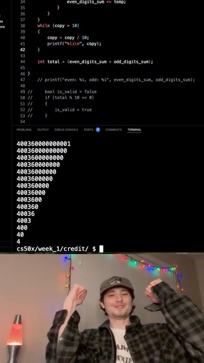 Figuring out C in Harvard CS50X 2025! Completed Week 1! #programming # ...