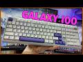 Целых 2КГ металла - почти полноразмерка с роллером: Epomaker Galaxy100 #клавиатура #Epomaker