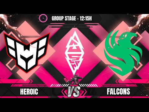 [PT-BR] HEROIC X FALCONS - BLAST SLAM 4 - GROUP STAGE - @LEON
