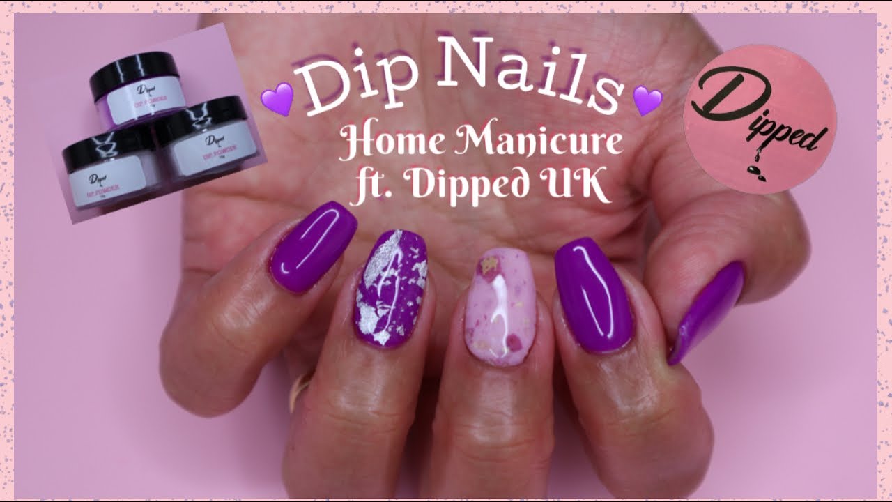 DIY Dip Nails Dip Powder System ft. DIPPED UK (First Impression
