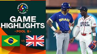 Brazil vs. Great Britain 2026 World Baseball Classic | Game Highlights screenshot 5