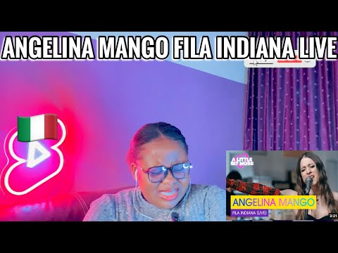 ANGELINA MANGO - Fila Indiana LIVE @ Eurovision (FIRST TIME REACTION)