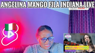 Angelina Mango - Fila Indiana Live Eurovision First Time Reaction
