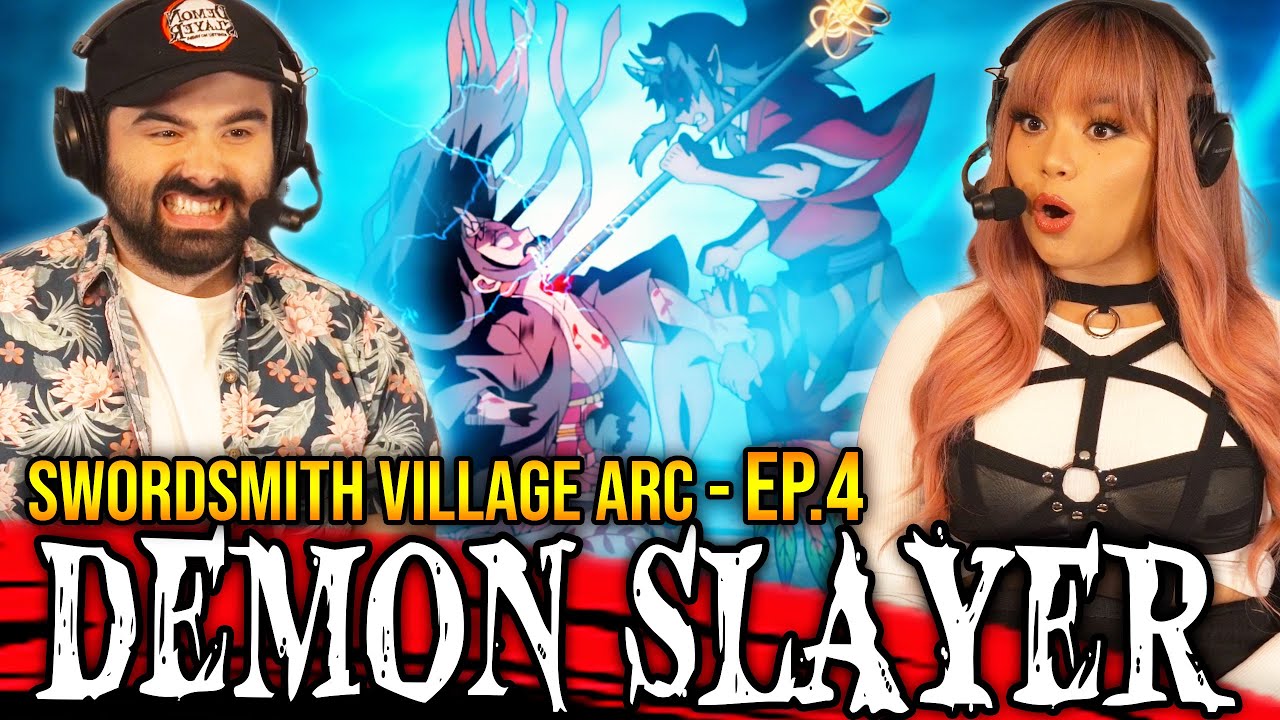 DEMON SLAYER SEASON 3 EPISODE 4 REACTION! Thank you, Tokito 3x4 SWORDSMITH VILLAGE ARC
