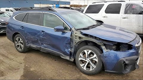 Repairing a Salvage Subaru Outback from Copart. How I Fixed it.