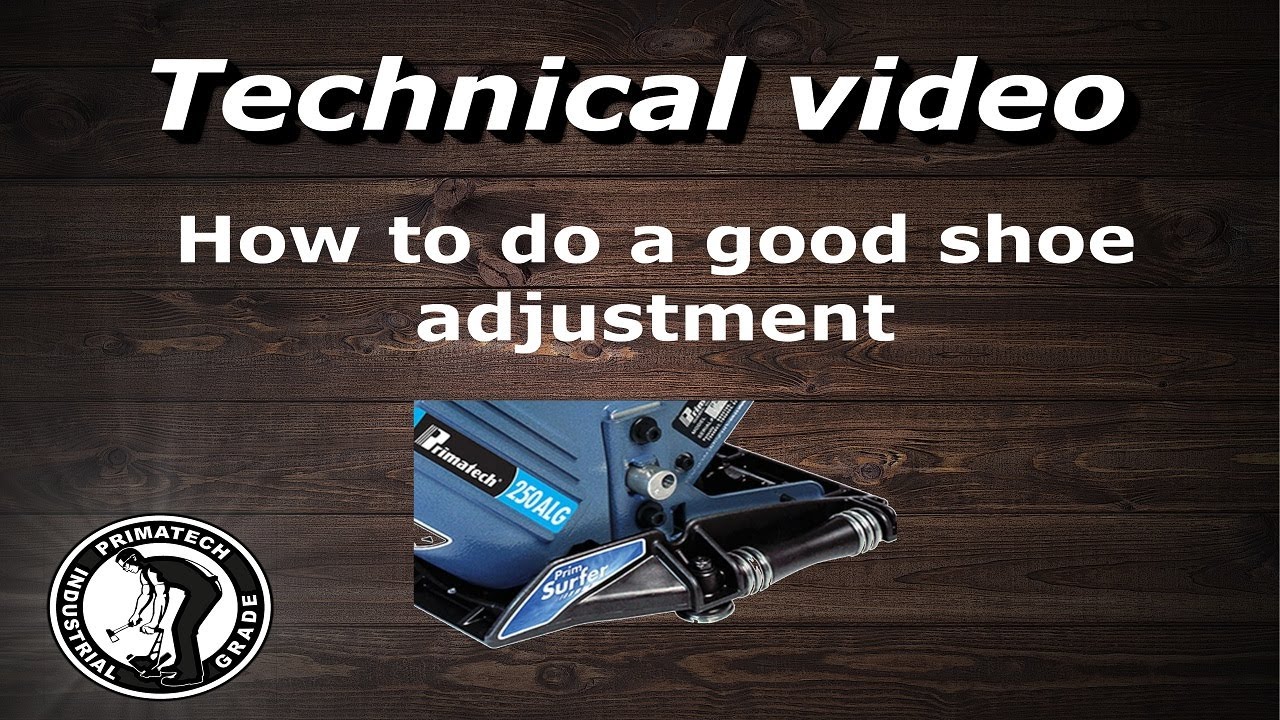 Roller Base Adjustment