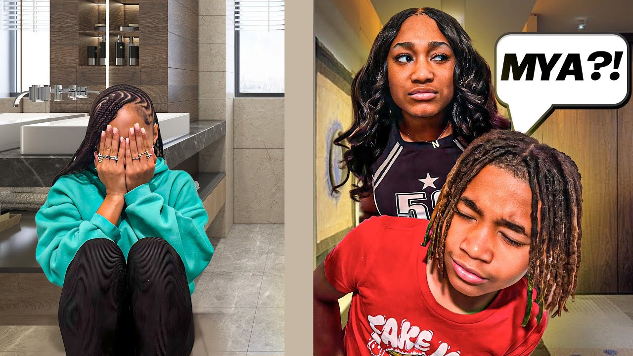 CRYING WITH THE DOOR LOCKED PRANK TO GET MY SIBLINGS REACTION! **CUTE REACTION**