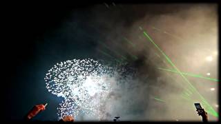 Darude live @ Helsinki w. fireworks (new years' eve party 2016)