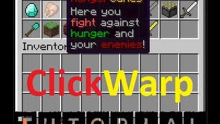 Minecraft Server Plugin - ClickWarp 1.7.4 [Tutorial|German|HD]