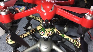 Mjx Bugs 2 FIX Flashing Yellow LED will work on Potensic n Snaptain DIY