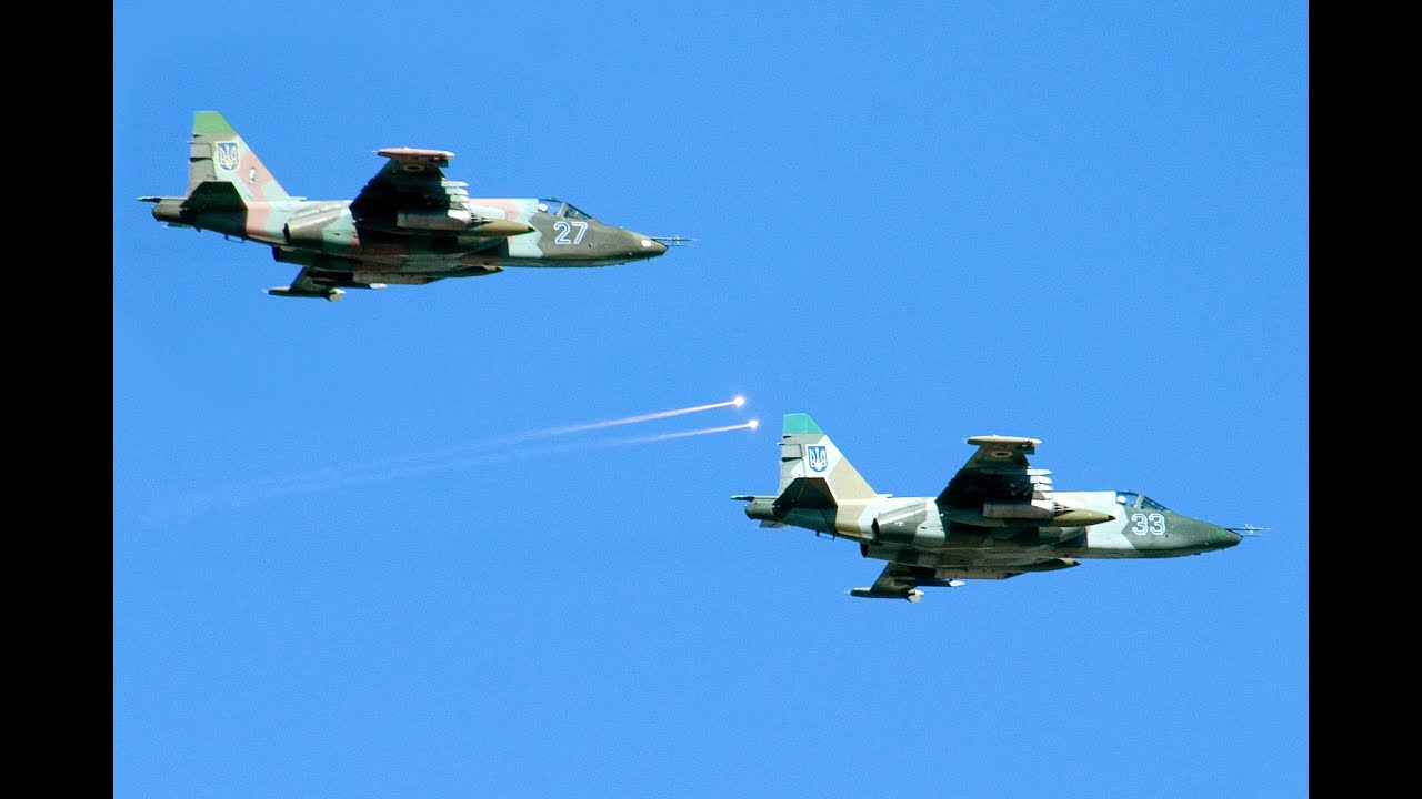 Сбиты два украинских истребителя