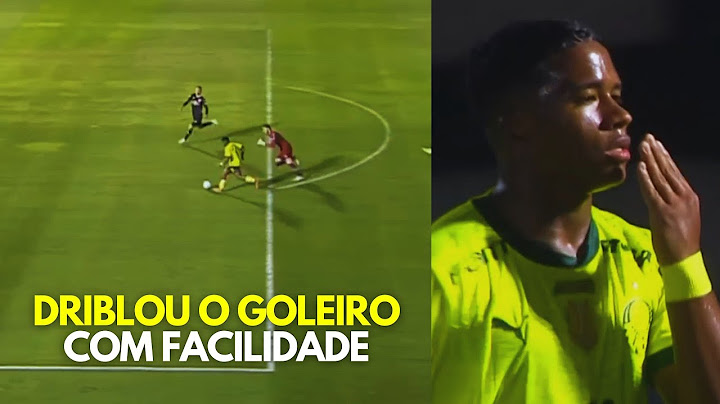 ENDRICK JOGOU DE TITULAR E MARCOU O DELE | Endrick vs Bragantino