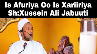 Aaan Is Xariirino Aan Is Af Furino Sh Xussein Ali Jabuiti...