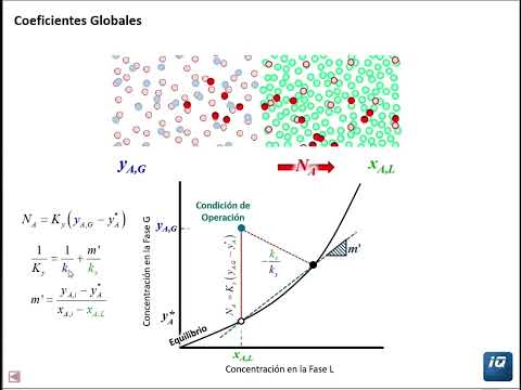 Coeficientes Globales de Transferencia de Masa